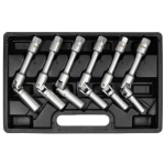 Bộ 6 tuýp mở bugi xông 3/8" lắc léo 8-16x158mm Yato YT-0534 - Ba Lan