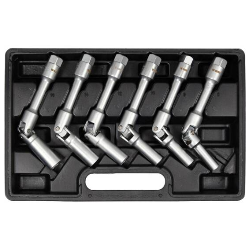 Bộ 6 tuýp mở bugi xông 3/8" lắc léo 8-16x158mm Yato YT-0534 - Ba Lan Bộ 6 tuýp mở bugi xông 3/8" lắc léo 8-16x158mm Yato YT-0534 - Ba Lan