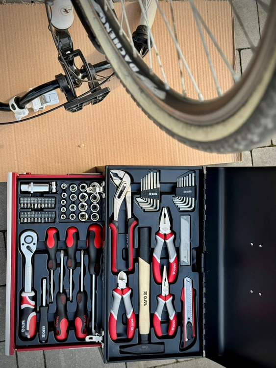 Thùng đồ nghề sửa chữa ĐA NĂNG 80 Món Yato YT-38951 Thùng đồ nghề sửa chữa ĐA NĂNG 80 Món Yato YT-38951