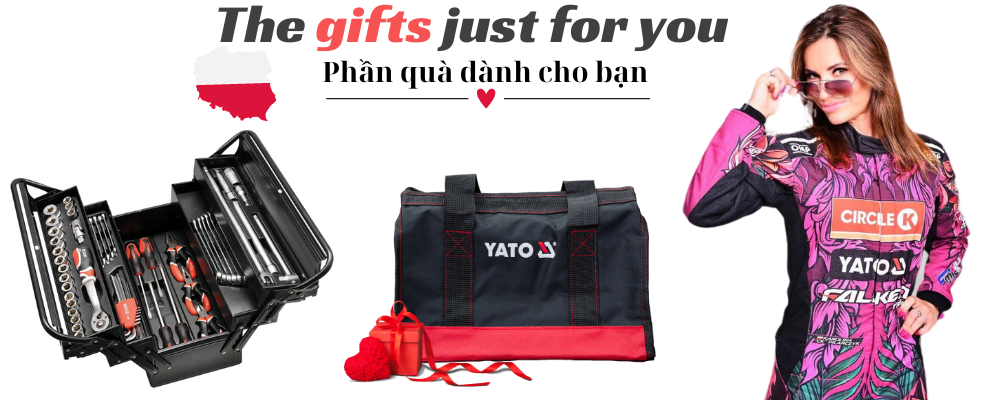 Thùng đồ nghề sửa chữa lưu động 64 Món Yato YT-38950 Thùng đồ nghề sửa chữa lưu động 64 Món Yato YT-38950