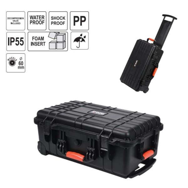 Thùng đựng đồ nghề chống sốc có bánh xe kéo Yato YT-08905