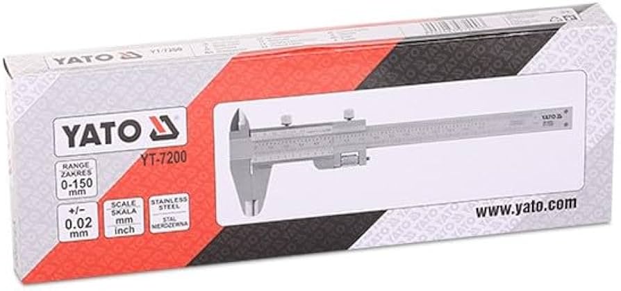 Thước Kẹp Cơ Khí (Vernier Caliper) YATO YT-7200 Thước Kẹp Cơ Khí (Vernier Caliper) YATO YT-7200