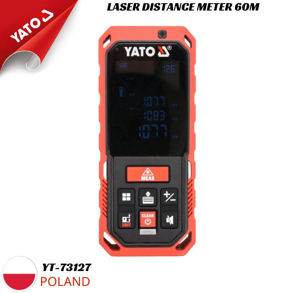 Máy Đo Khoảng Cách Laser YATO YT-73127 Máy Đo Khoảng Cách Laser YATO YT-73127