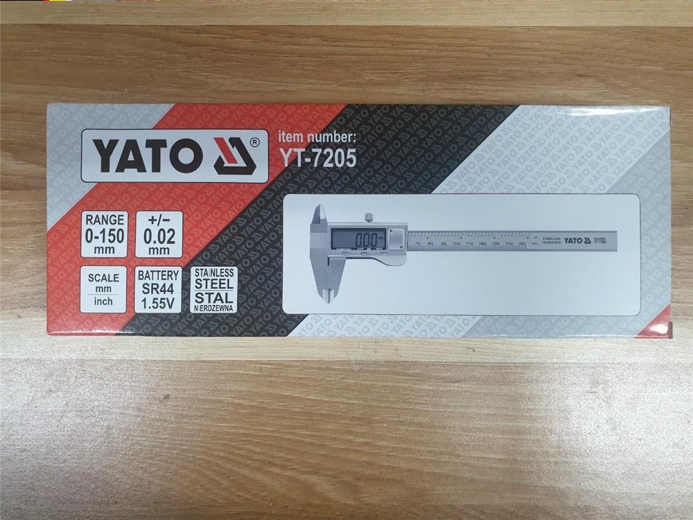 Thước Kẹp Điện Tử (Digital Caliper) YATO YT-7205 Thước Kẹp Điện Tử (Digital Caliper) YATO YT-7205