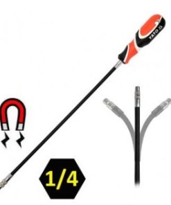 Tua vít thân mềm đầu lục giác 1/4" 380mm có nam châm Yato YT-1382 - Ba Lan Tua vít thân mềm đầu lục giác 1/4" 380mm có nam châm Yato YT-1382 - Ba Lan