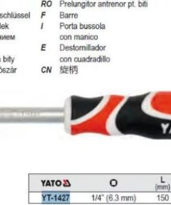 Tay Vặn 1/4" YATO YT-1427 Tay Vặn 1/4" YATO YT-1427