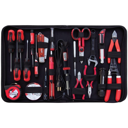 Túi 22 món dụng cụ sửa chữa điện gia dụng Yato YT-39008 Túi 22 món dụng cụ sửa chữa điện gia dụng Yato YT-39008