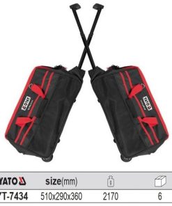 Túi đựng đồ nghề có tay kéo 29 ngăn Yato YT-7434 - Ba Lan Túi đựng đồ nghề có tay kéo 29 ngăn Yato YT-7434 - Ba Lan