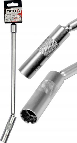 Tuýp 3/8" 16mm tháo bugi lắc léo dài Yato YT-08164 - Ba Lan Tuýp 3/8" 16mm tháo bugi lắc léo dài Yato YT-08164 - Ba Lan