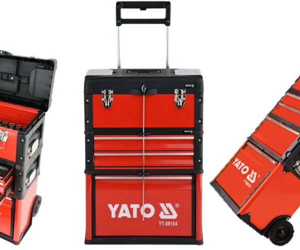 Vali Kéo Đựng Đồ Nghề 4 Ngăn YATO YT-09101 Vali Kéo Đựng Đồ Nghề 4 Ngăn YATO YT-09101