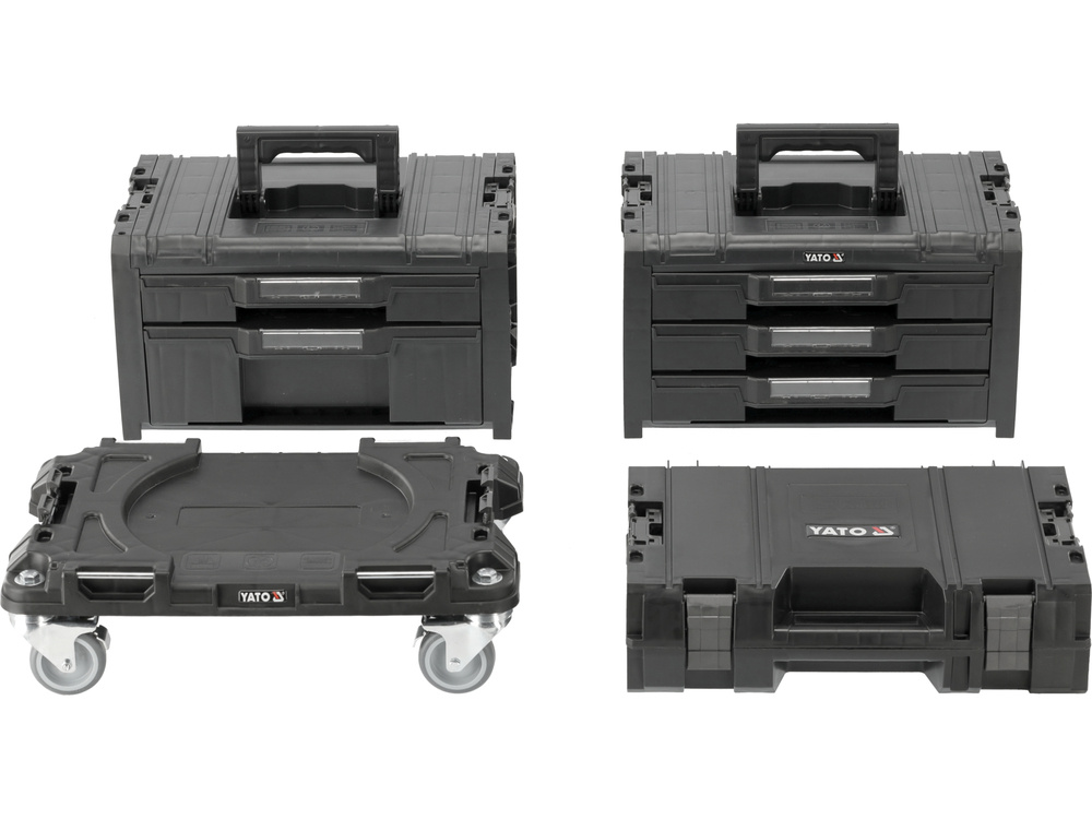 Vali Kéo Lắp Ghép 4 Mảnh Yato YT-09191 Vali Kéo Lắp Ghép 4 Mảnh Yato YT-09191