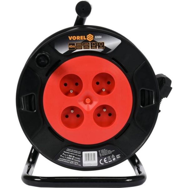 Cuộn dây điện Rulo 50M VOREL 82685 Cuộn dây điện Rulo 50M VOREL 82685