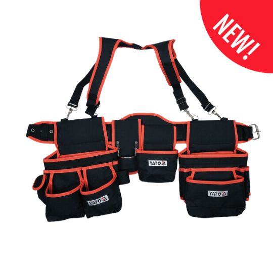 Túi đựng đồ nghề đeo lưng 10 túi NEW YATO YT-74070 Ba lan Túi đựng đồ nghề đeo lưng 10 túi NEW YATO YT-74070 Ba lan