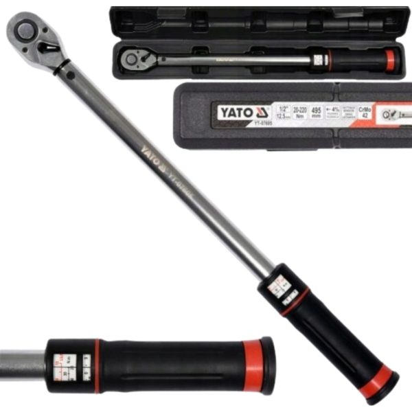 Cờ lê Cân Lực 1/2" (12.7mm) YATO YT-07612 & YT-07605 Cờ lê Cân Lực 1/2" (12.7mm) YATO YT-07612 & YT-07605