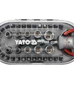Bộ Mũi Vít & Đầu Khẩu Tay Vặn 40 Chi Tiết Yato YT-27960 Bộ Mũi Vít & Đầu Khẩu Tay Vặn 40 Chi Tiết Yato YT-27960