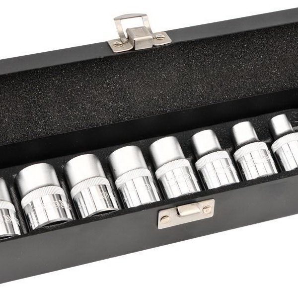 Bộ 9 đầu tuýp sao 1/2" E10-E24 Yato YT-0521 - Ba Lan