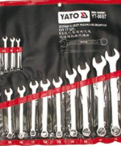 Bộ cờ lê vòng miệng hệ mét 17 chi tiết Yato YT-0067