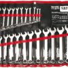 Bộ cờ lê vòng miệng hệ mét 25 chi tiết 6-32mm Yato YT-0075 Bộ cờ lê vòng miệng hệ mét 25 chi tiết 6-32mm Yato YT-0075