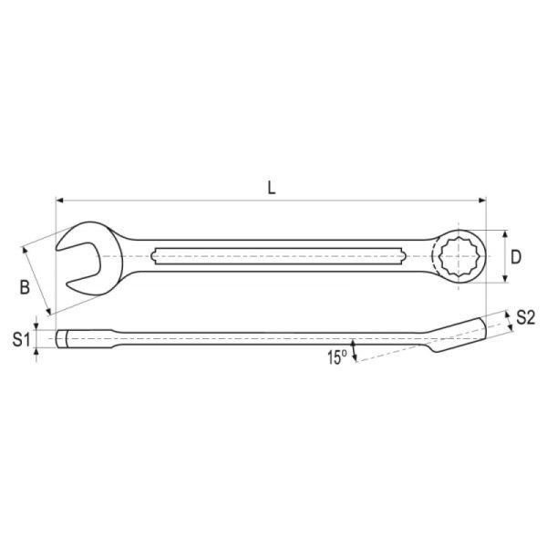Bộ cờ lê vòng miệng 26 chi tiết 6-32mm DIN 3113 Yato YT-03652 - Ba Lan Bộ cờ lê vòng miệng 26 chi tiết 6-32mm DIN 3113 Yato YT-03652 - Ba Lan