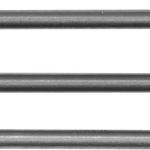 Bộ 3 đầu chuyển lục giác 1/4" sang 1/4" 3/8" 1/2" 150mm Yato YT-04628 - Ba Lan