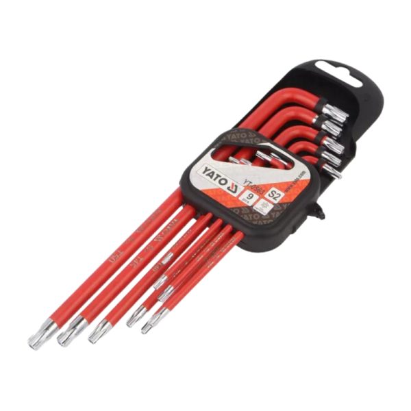 Bộ Lục Giác Torx 9 Chi Tiết YATO YT-0563 Bộ Lục Giác Torx 9 Chi Tiết YATO YT-0563