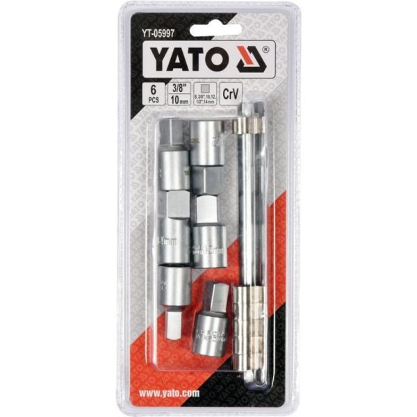 Bộ dụng cụ tháo ốc xả nhớt 6 chi tiết Yato YT-05997 - Ba Lan Bộ dụng cụ tháo ốc xả nhớt 6 chi tiết Yato YT-05997 - Ba Lan