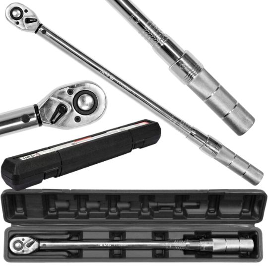 Cờ lê cân lực 3/8"-10-60mm Yato YT-07500 Ba Lan Cờ lê cân lực 3/8"-10-60mm Yato YT-07500 Ba Lan