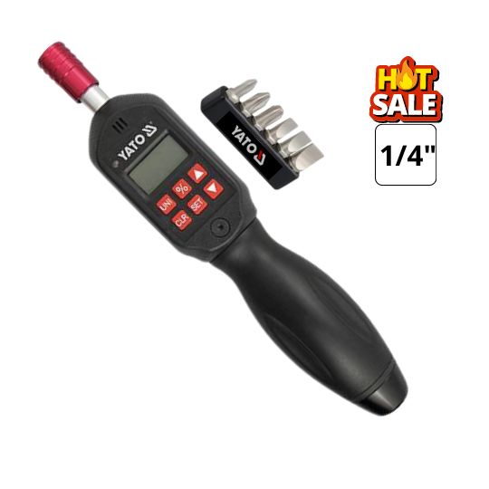 Tô vít Cân Lực Điện Tử 1/4" YATO Tô vít Cân Lực Điện Tử 1/4" YATO