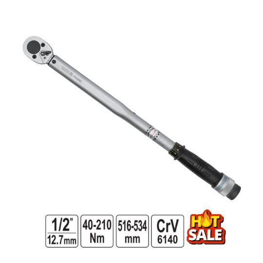 Cờ lê cân lực 1/2" 40-210mm Yato YT-0761 Ba Lan Cờ lê cân lực 1/2" 40-210mm Yato YT-0761 Ba Lan