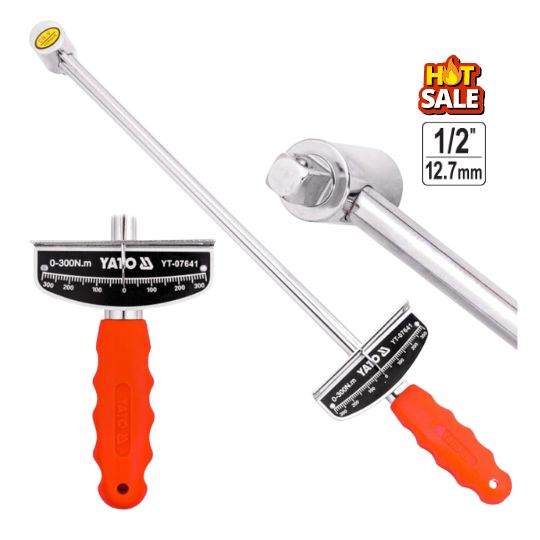 Cần Đo Lực YATO YT-07641 (1/2" - 0-300Nm) Cần Đo Lực YATO YT-07641 (1/2" - 0-300Nm)