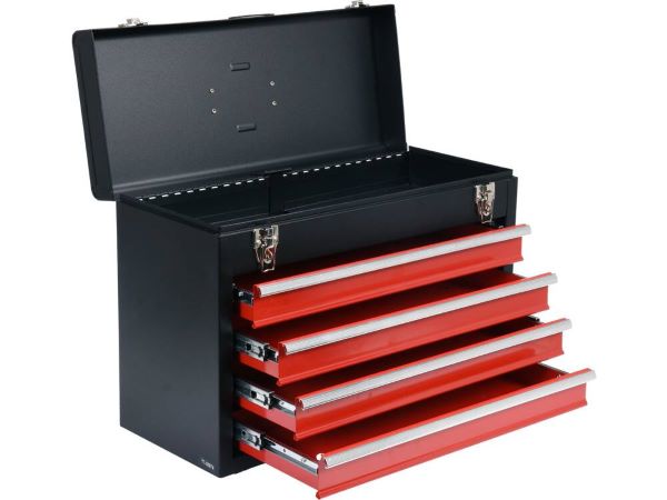 Hộp đựng đồ nghề bằng sắt 5 ngăn Yato YT-08874 Hộp đựng đồ nghề bằng sắt 5 ngăn Yato YT-08874