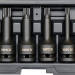 Bộ 8 đầu khẩu 1/2" mũi hoa thị M5-M18 Yato YT-1069 - Ba Lan