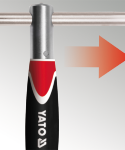 Tay vặn chữ T linh hoạt đầu 1/4"-3/8"-1/2" Yato - Ba Lan Tay vặn chữ T linh hoạt đầu 1/4"-3/8"-1/2" Yato - Ba Lan