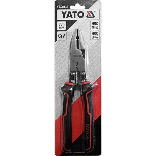 Kìm Điện Vuông Đa Năng YATO YT-20430 – 3 Trong 1 Kìm Điện Vuông Đa Năng YATO YT-20430 – 3 Trong 1
