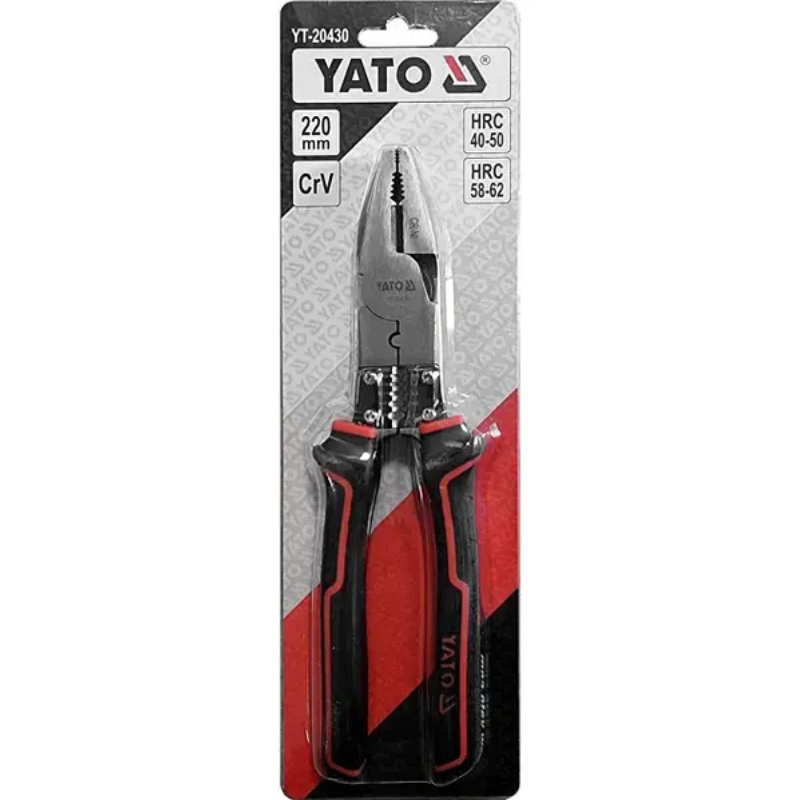 Kìm Điện Vuông Đa Năng YATO YT-20430 – 3 Trong 1 Kìm Điện Vuông Đa Năng YATO YT-20430 – 3 Trong 1