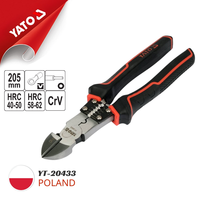 Kìm Cắt Đa Năng YATO YT-20433 – 3 Trong 1 Kìm Cắt Đa Năng YATO YT-20433 – 3 Trong 1