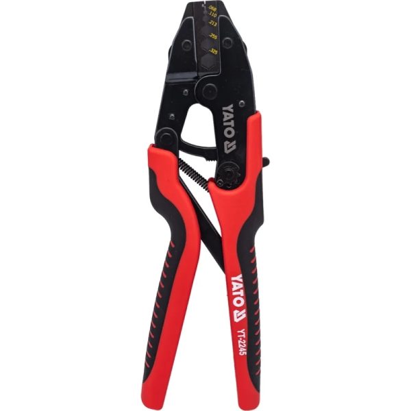 Bộ Kìm Bấm Cốt Tự Động Thay Hàm Nhanh YATO YT-2245 – Đa Năng 6 Chi Tiết Bộ Kìm Bấm Cốt Tự Động Thay Hàm Nhanh YATO YT-2245 – Đa Năng 6 Chi Tiết