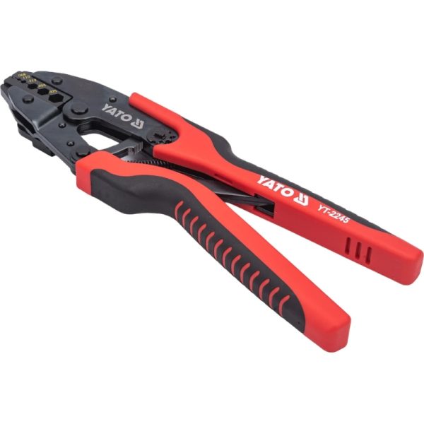 Bộ Kìm Bấm Cốt Tự Động Thay Hàm Nhanh YATO YT-2245 – Đa Năng 6 Chi Tiết Bộ Kìm Bấm Cốt Tự Động Thay Hàm Nhanh YATO YT-2245 – Đa Năng 6 Chi Tiết