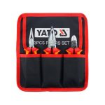 Bộ Kìm Cách Điện YATO YT-39604 – 3 Chi Tiết VDE 1000V, Tiêu Chuẩn Đức