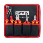 Bộ Kìm Cách Điện YATO YT-39621 – 4 Chi Tiết VDE 1000V