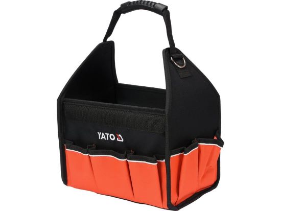 Túi đựng dụng cụ 15 ngăn 12" đáy chống nước Yato YT-74370 - Ba Lan Túi đựng dụng cụ 15 ngăn 12" đáy chống nước Yato YT-74370 - Ba Lan