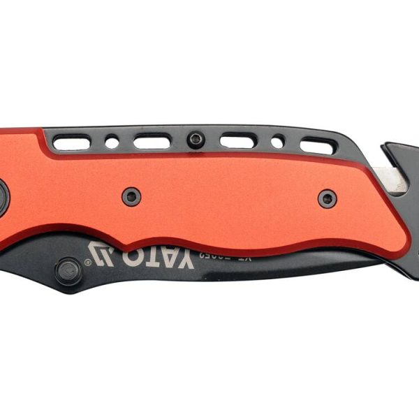 Dao Gấp YATO YT-76052 – Lưỡi Thép Không Gỉ Sắc Bén, Tay Cầm Ergonomic, Tích Hợp Đa Năng Dao Gấp YATO YT-76052 – Lưỡi Thép Không Gỉ Sắc Bén, Tay Cầm Ergonomic, Tích Hợp Đa Năng