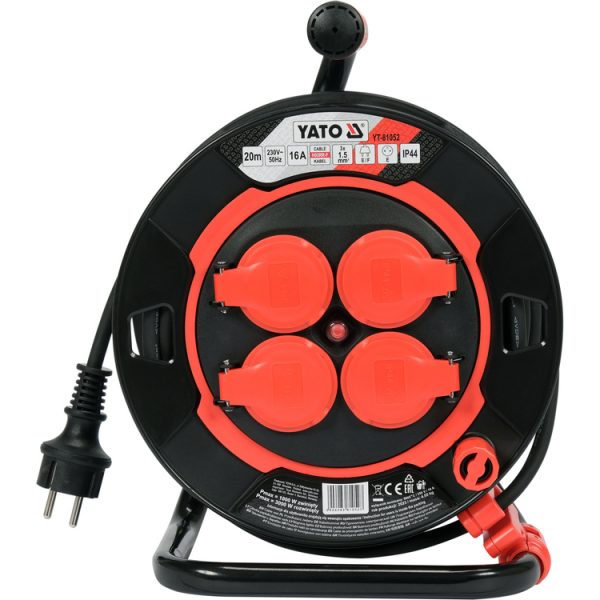 Cuộn dây điện Rulo 20M lõi đồng Yato YT-81052 Cuộn dây điện Rulo 20M lõi đồng Yato YT-81052