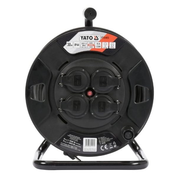 Cuộn dây điện Rulo 30M lõi đồng Yato YT-81053 Cuộn dây điện Rulo 30M lõi đồng Yato YT-81053