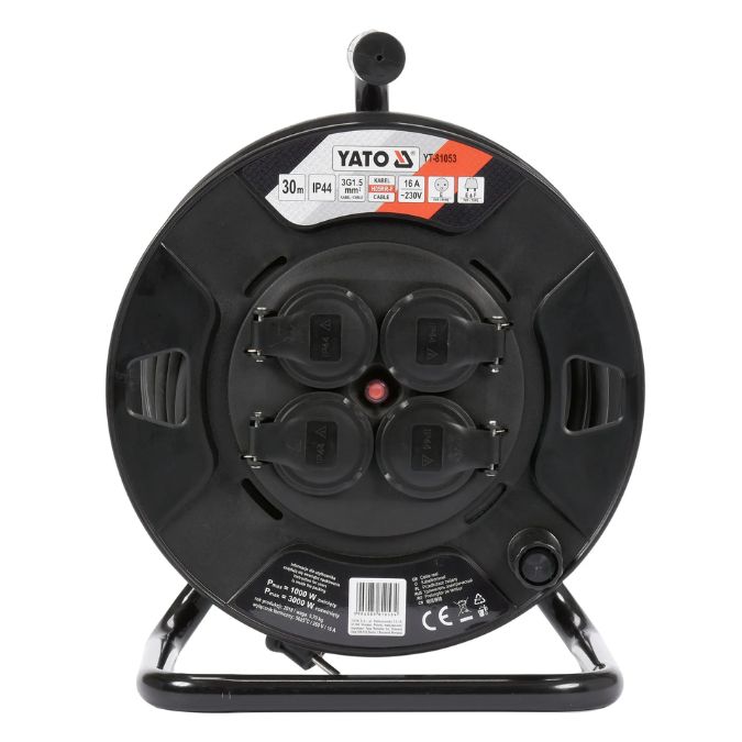 Cuộn dây điện Rulo 30M lõi đồng Yato YT-81053 Cuộn dây điện Rulo 30M lõi đồng Yato YT-81053