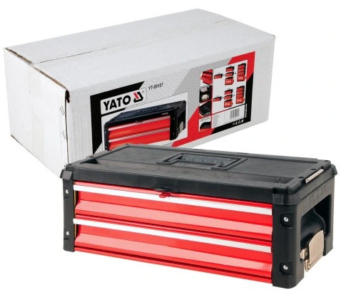 Hộp đựng đồ nghề 2 ngăn 495x252x180mm Yato YT-09107 - Ba Lan Hộp đựng đồ nghề 2 ngăn 495x252x180mm Yato YT-09107 - Ba Lan