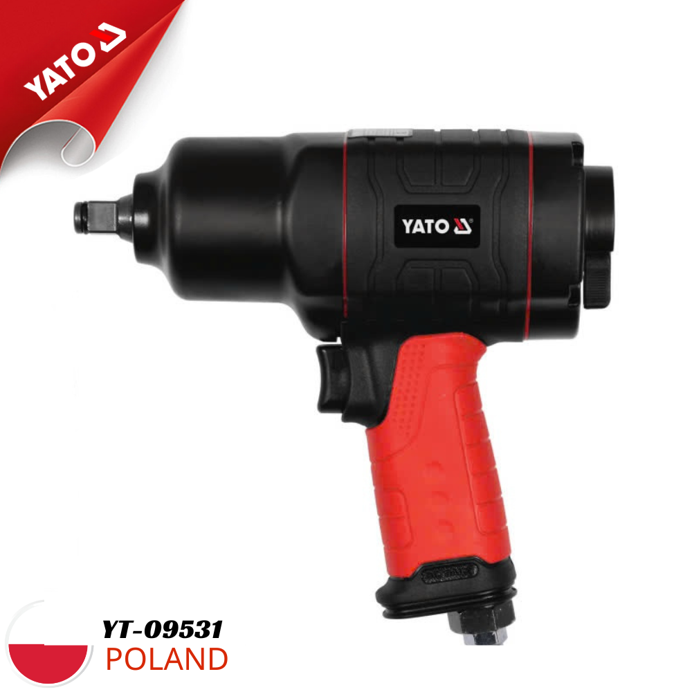 Súng siết bu lông 1/2 inch 850Nm Yato YT-09531 Súng siết bu lông 1/2 inch 850Nm Yato YT-09531