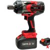 Súng Siết Bu Lông Pin 2400Nm Yato YT-828079 (6Ah+Sạc) Súng Siết Bu Lông Pin 2400Nm Yato YT-828079 (6Ah+Sạc)
