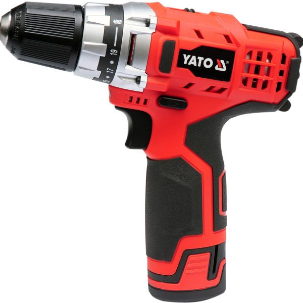 Máy Khoan Vặn Vít Pin Yato YT-82852 (2x1,5Ah+Sạc)