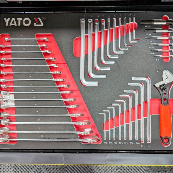 Tủ Đồ Nghề sửa Chữa 157 Chi Tiết Yato YT-55308 Tủ Đồ Nghề sửa Chữa 157 Chi Tiết Yato YT-55308